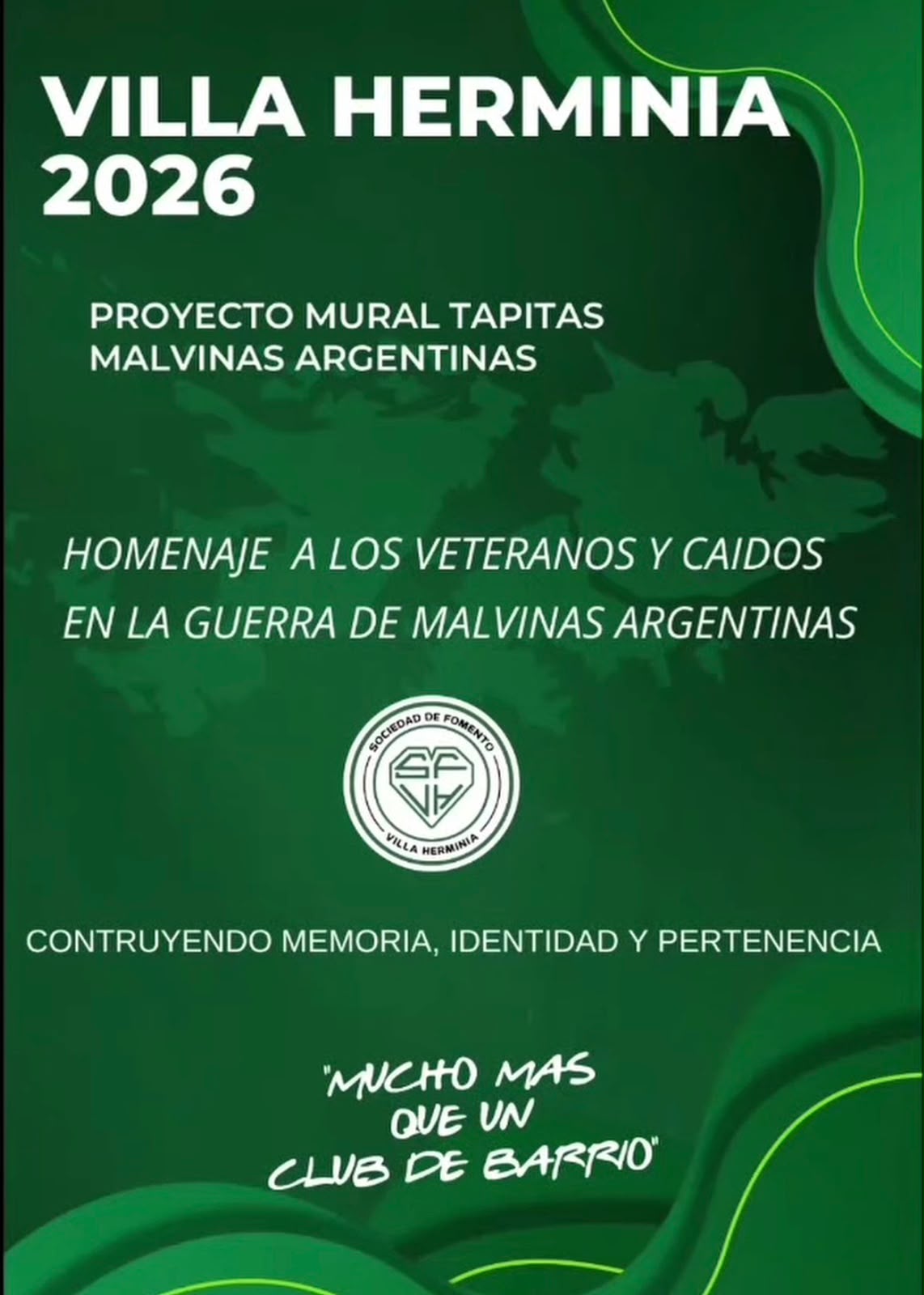Proyecto Mural Tapitas Malvinas Argentinas